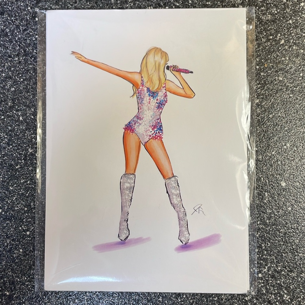 NWT Taylor Swift 5”x7” Print- Eras Tour, Lover.